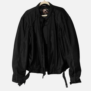 Fieldsheer Phoslite Black Armored Padded Racing Motorcycle Jacket Size 2XL